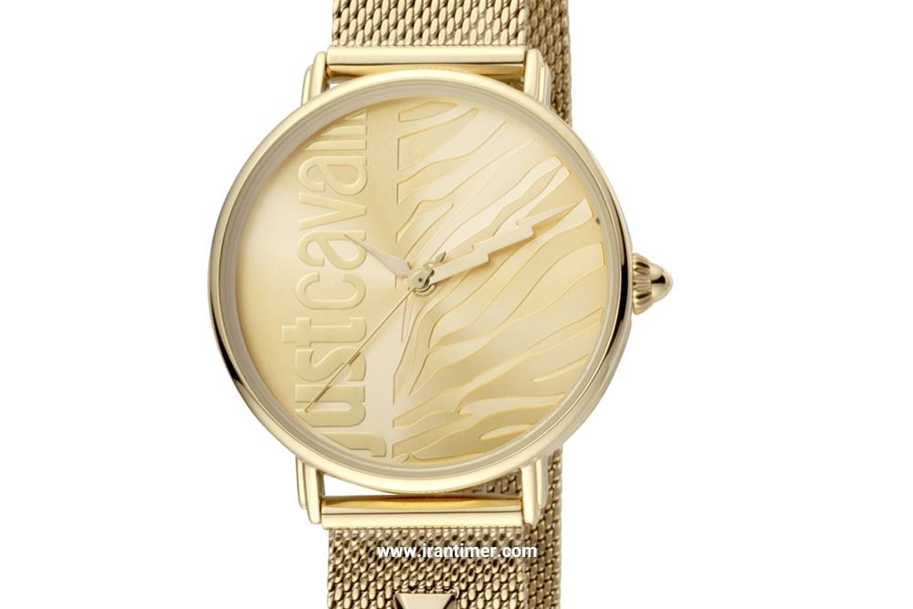 بررسی ظاهری ساعت مچی زنانه جاست کاوالی مدل JC1L077M0075